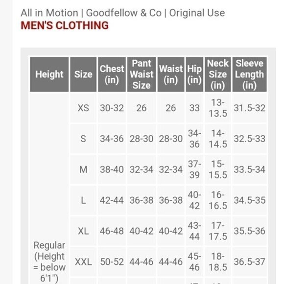 Men's Fitted Tights - All in Motion - Picture 6 of 6